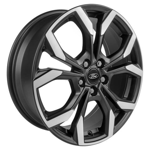 GENUINE FORD 2498738 x4 SET OF 4 PUMA ALLOY WHEEL 18" 5 X 2-SPOKE DESIGN, MATT BLACK / MACHINED 10/2019 - | ML Performance UK