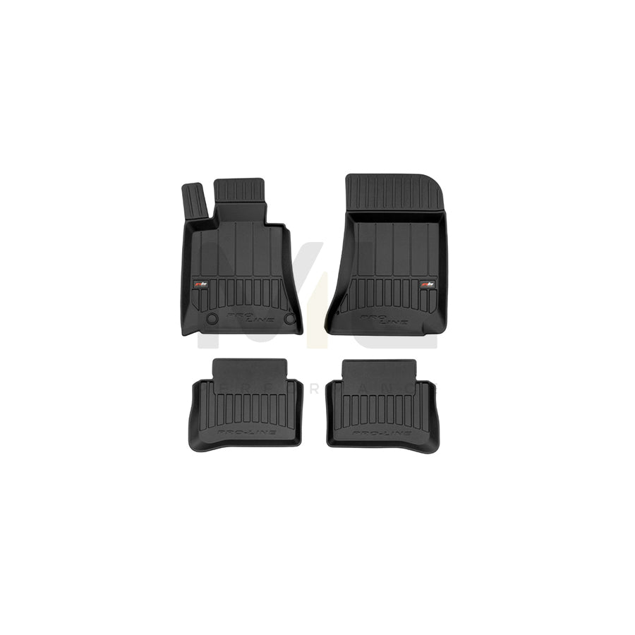 FROGUM Tailored, ProLine 3D407916 Floor mat set suitable for MERCEDES-BENZ CLS Elastomer, Front and Rear, Quantity: 4, Black | ML Performance Car Parts