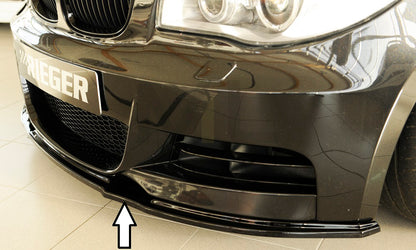 Frontstoßstangenlippen-Splitter-Spoiler für BMW 1 Series E81 E82 E87 E88  LCI 2008-2011, Diffusor Canards Deflector Protector Body Kit  Styling-Zubehör,Carbon Fiber Look : : Auto & Motorrad