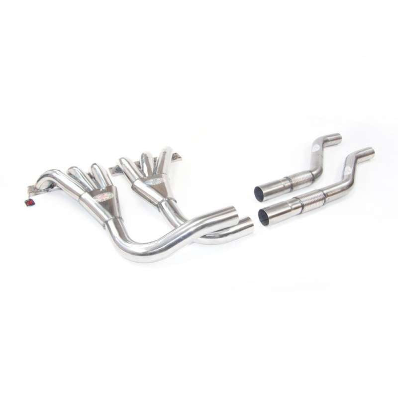 QuickSilver JR054S Jaguar E Type Series 1 and 2 Stainless Steel Manifolds | ML Performance UK Car Parts