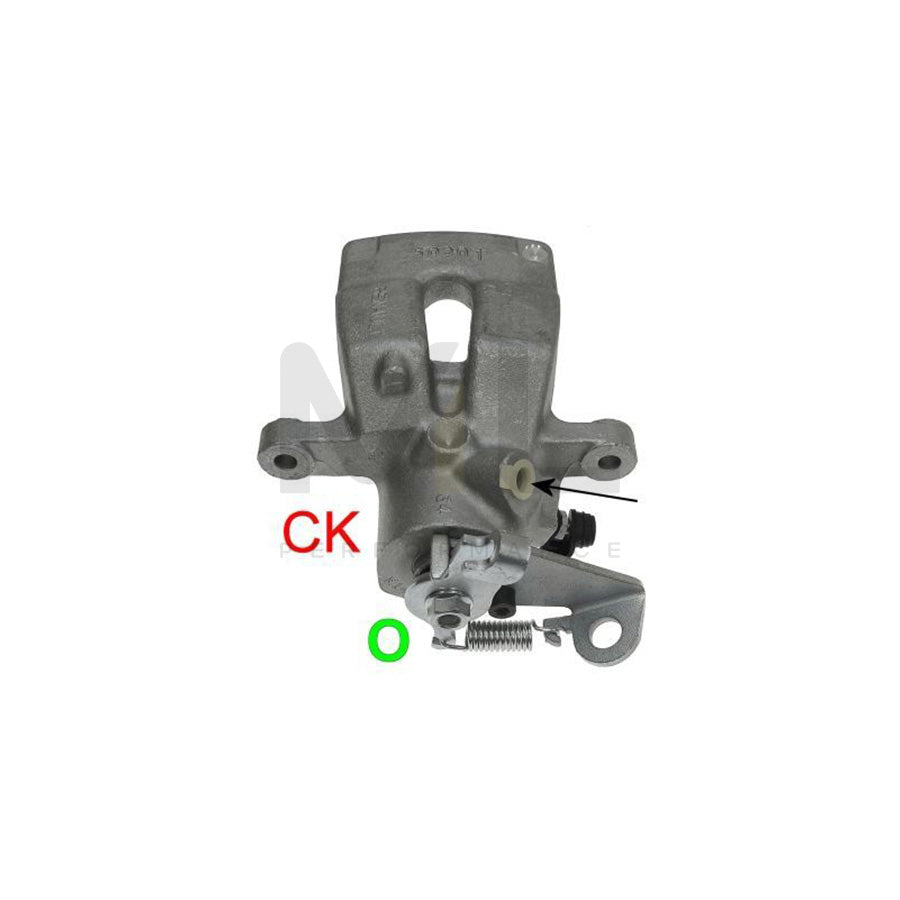 TEXTAR 38035500 Brake Caliper without holder | ML Performance Car Parts