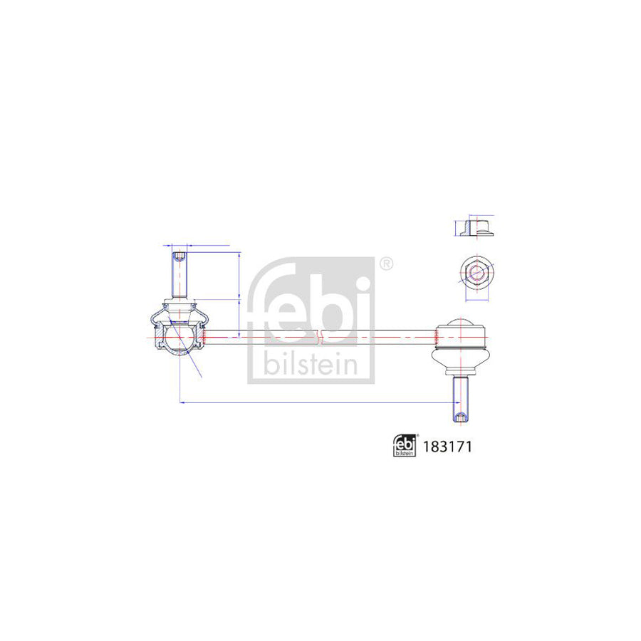 Febi Bilstein 183171 Anti Roll Bar Link