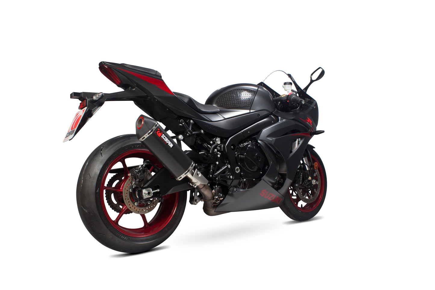 Scorpion RSI123BCER Suzuki GSX-R1000 Serket Parallel Slip-On - Black Ceramic Coated Sleeve | ML Performance UK UK