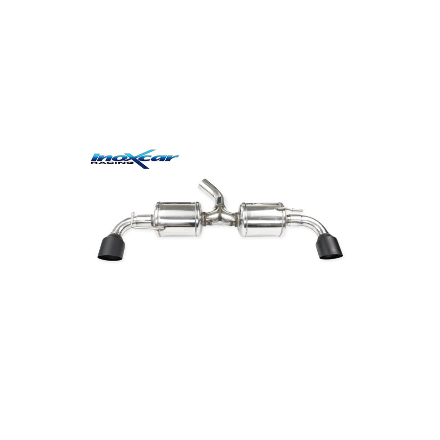 InoXcar TOYA.06.10CBLACK Toyota Yaris Exhaust System | ML Performance UK Car Parts