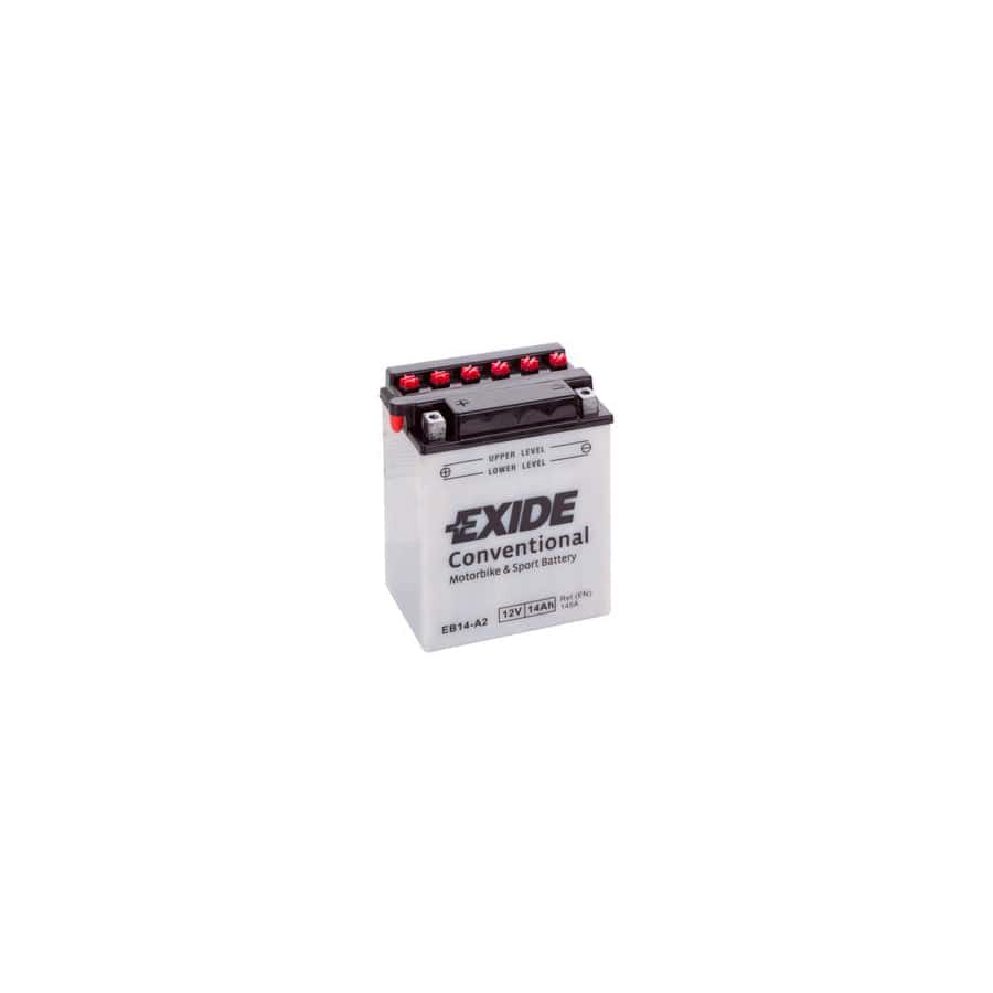 Exide EB14-A2 12V Conventional Motorcycle Battery | ML Performance UK Car Parts