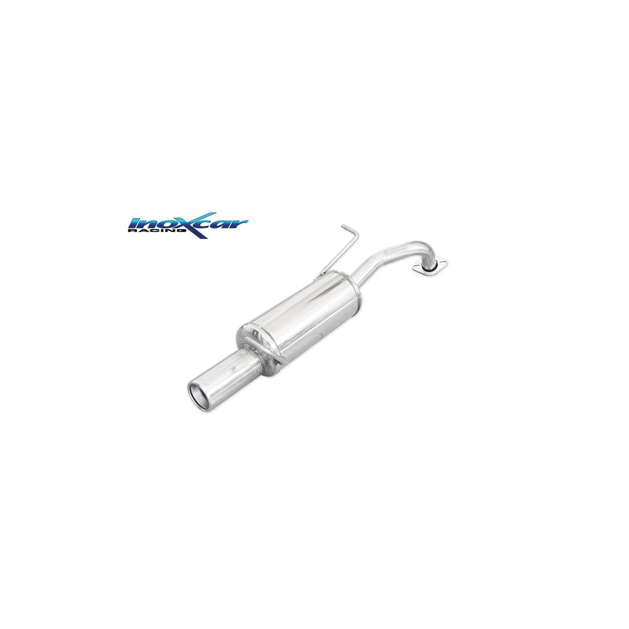 InoXcar TOYA.05.102 Toyota Yaris Stainless Steel Rear Exhaust | ML Performance UK Car Parts