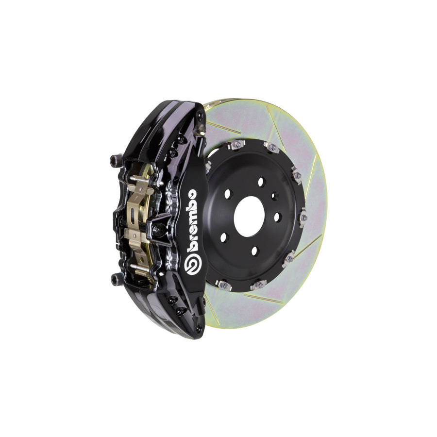 Brembo 1J2.9001A Chevrolet GMC Hummer Front GT 6-Pistons Slotted 2-piece Big Brake Kit (Inc. Avalanche, Sierra, Yukon, H2)