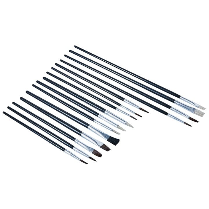 Amtech 15pcs. Art Brush Set | ML Performance DIY & Power Tools