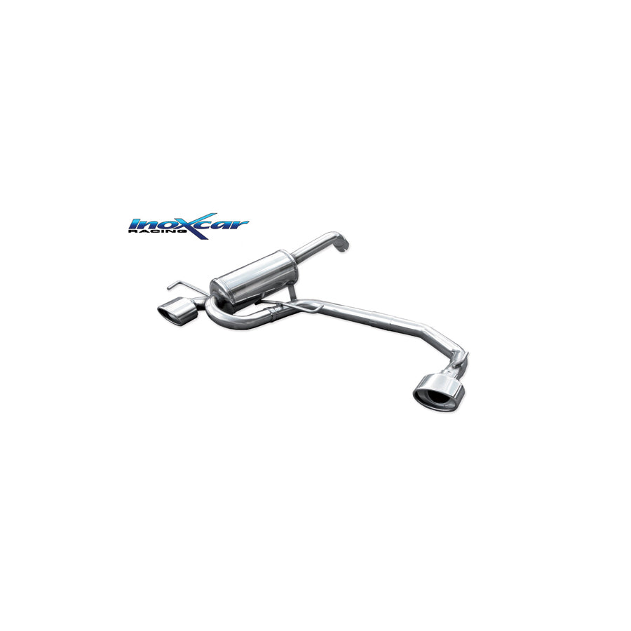 InoXcar TWAL.04.120 Alfa Romeo 147 Stainless Steel Duplex Rear Exhaust | ML Performance UK Car Parts