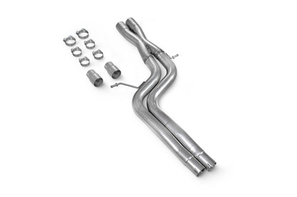 Scorpion SAUP106 Audi S4 B8/B8.5 Original Centre Silencer Delete With X-Pipe | ML Performance UK UK