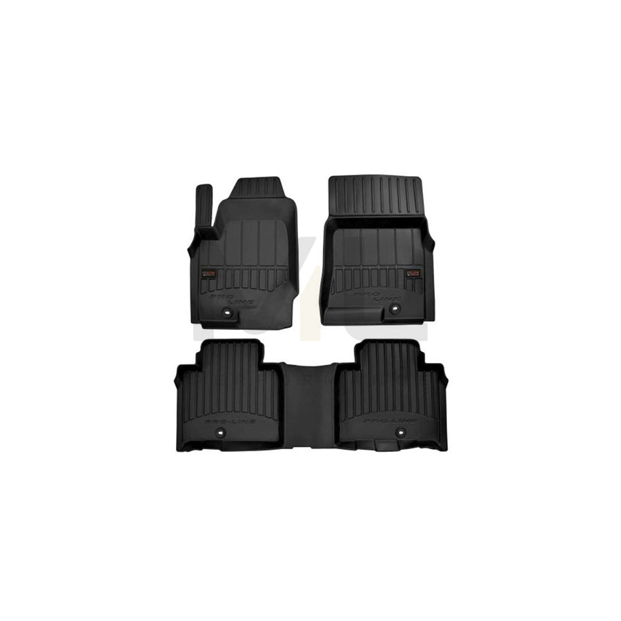 FROGUM Tailored 3D408784 Floor mat set for SSANGYONG Rexton (Y400) Elastomer, Front and Rear, Quantity: 3, Black | ML Performance Car Parts