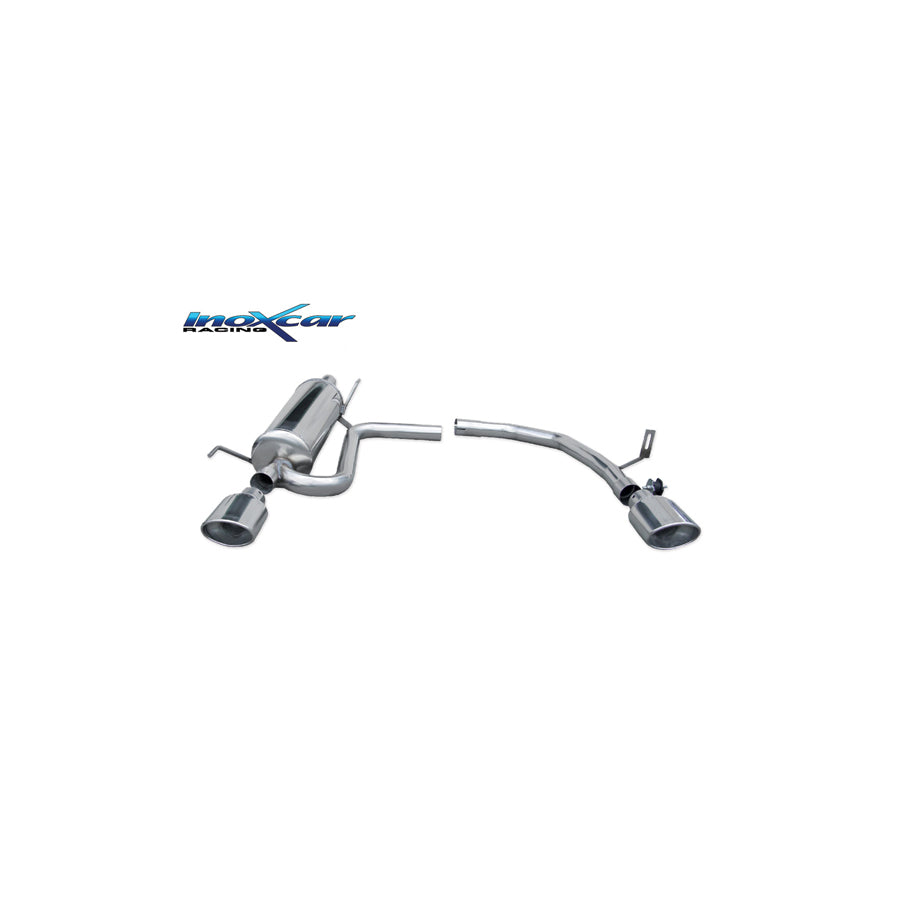 InoXcar TWFI.19.120 Abarth Grande Punto Duplex Exhaust | ML Performance UK Car Parts