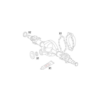 Corteco 19536223 Gasket Set, Differential | ML Performance UK