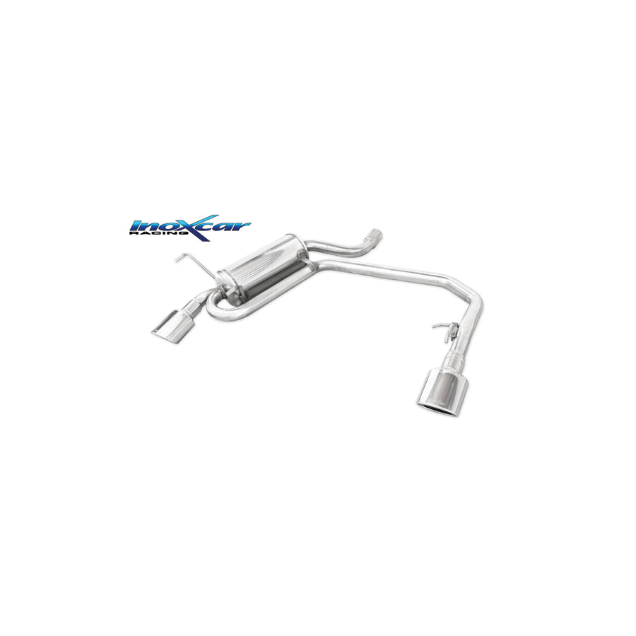 InoXcar TWPE.25.120 Peugeot 406 Stainless Steel Rear Exhaust | ML Performance UK Car Parts