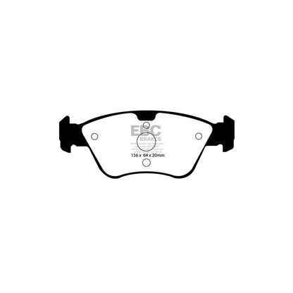 EBC PLK1616 Mercedes-Benz R170 Yellowstuff Pads and Brake Line Performance Pack - ATE Caliper 2 | ML Performance UK Car Parts