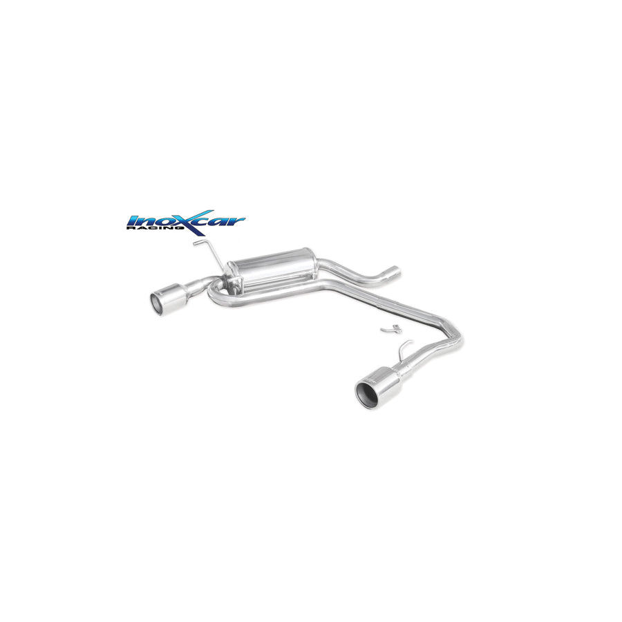 InoXcar TWPE.24.102 Peugeot 406 Stainless Steel Duplex Rear Exhaust | ML Performance UK Car Parts