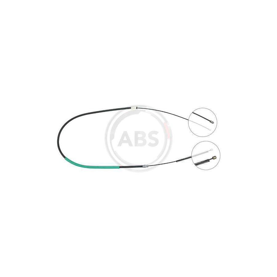 A.B.S. K13326 Hand Brake Cable For Citro�n Lna Hatchback