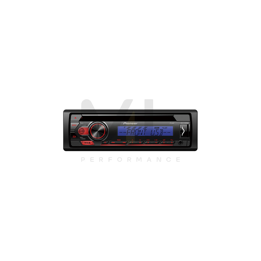 PIONEER DEH-S110UBB DEH-S110UBB Car stereo AUX-in, CD, CD Tuner, USB, 1 DIN, Android, AOA 2.0, 12V, FLAC, MP3, WAV, WMA | ML Performance Car Parts