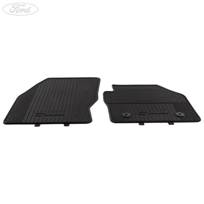 GENUINE FORD 1796138 C-MAX RUBBER FLOOR MATS FRONT, BLACK | ML Performance UK