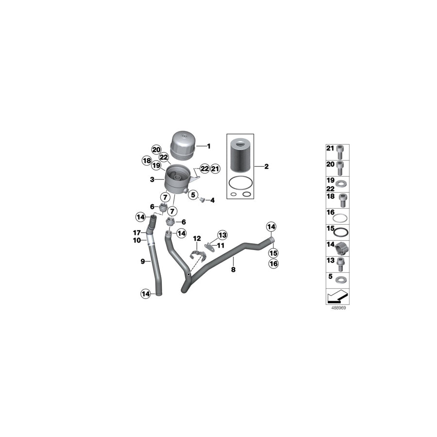 Genuine BMW 11418298938 Adapter M26X1,5 (Inc. M6 GT3) | ML Performance UK Car Parts