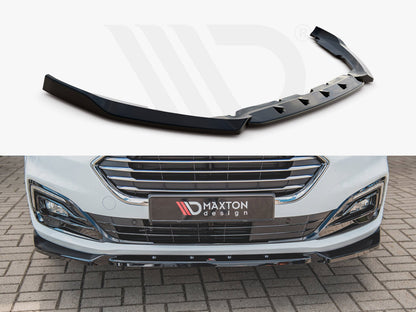 Maxton Design FO-MO-5F-FD1T Front Splitter Ford Mondeo MK5 Facelift | ML Performance UK Car Parts