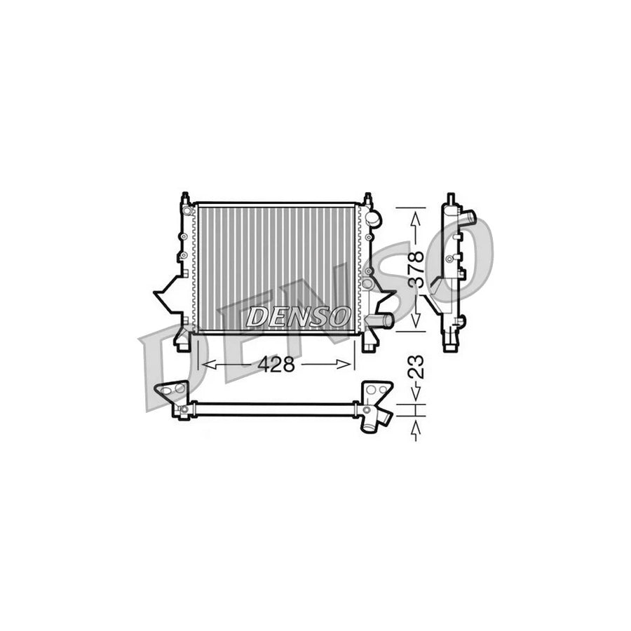 Denso DRM23081 Drm23081 Engine Radiator For Renault Twingo | ML Performance UK