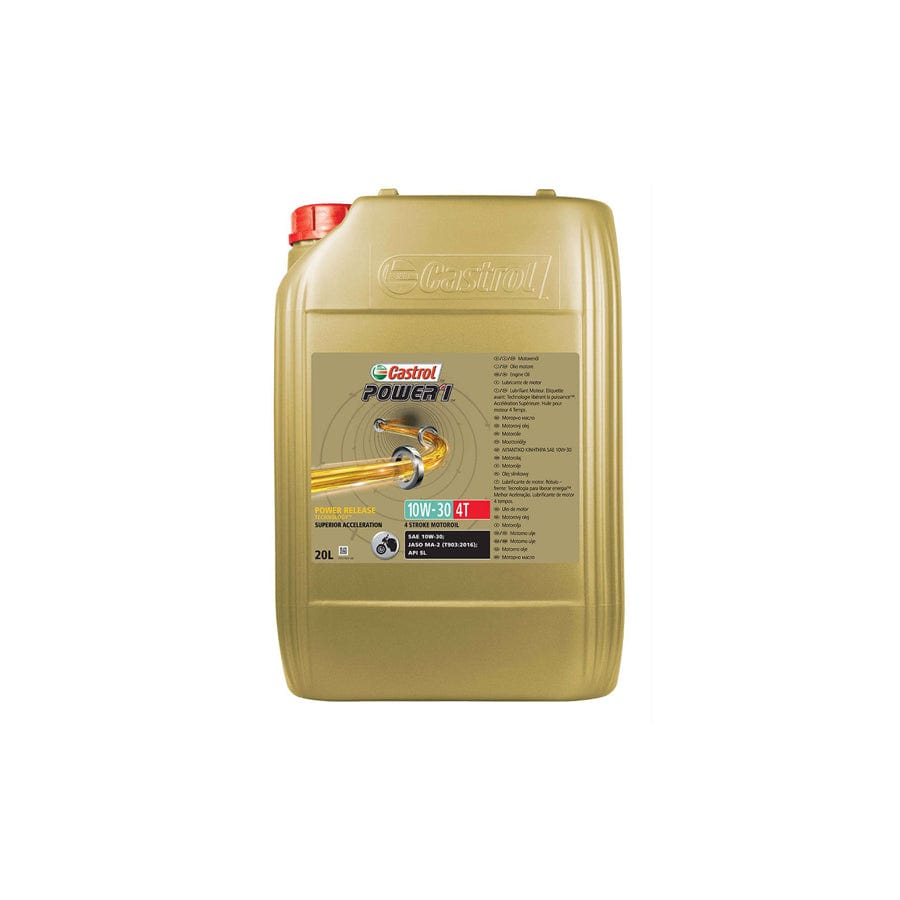 Castrol POWER1 4T 10W-30 - 20ltr | ML Performance UK Car Parts