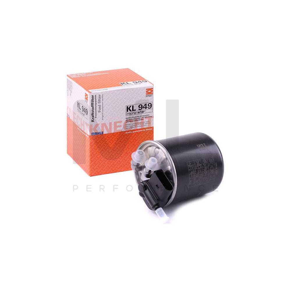 MAHLE ORIGINAL KL 949 Fuel filter In-Line Filter, with filter heating | ML Performance Car Parts