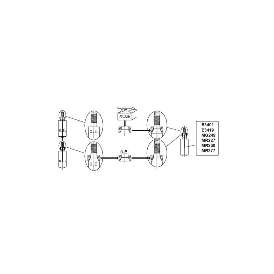 Monroe MR277 Shock Absorber For Peugeot 106 IIHatchback (1A, 1C)