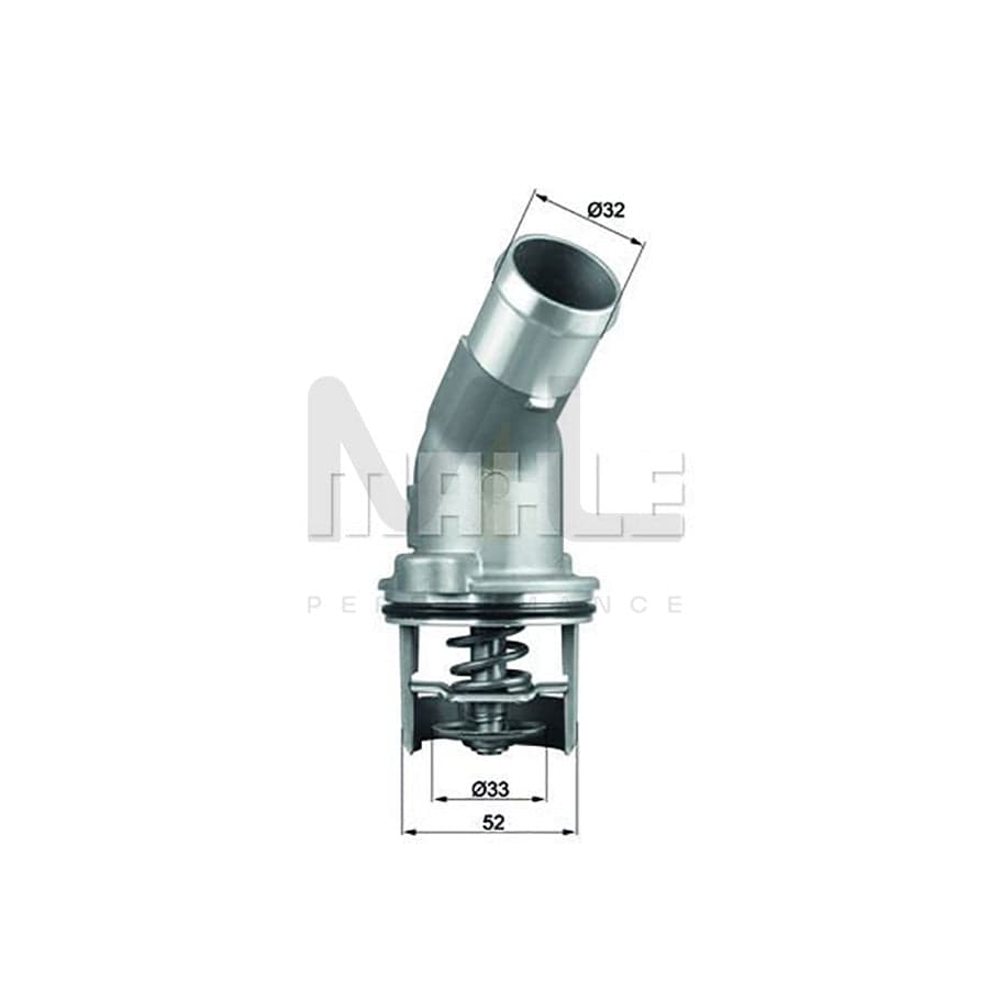 MAHLE ORIGINAL TI 205 92D Engine thermostat Opening Temperature: 92��C, with seal | ML Performance Car Parts