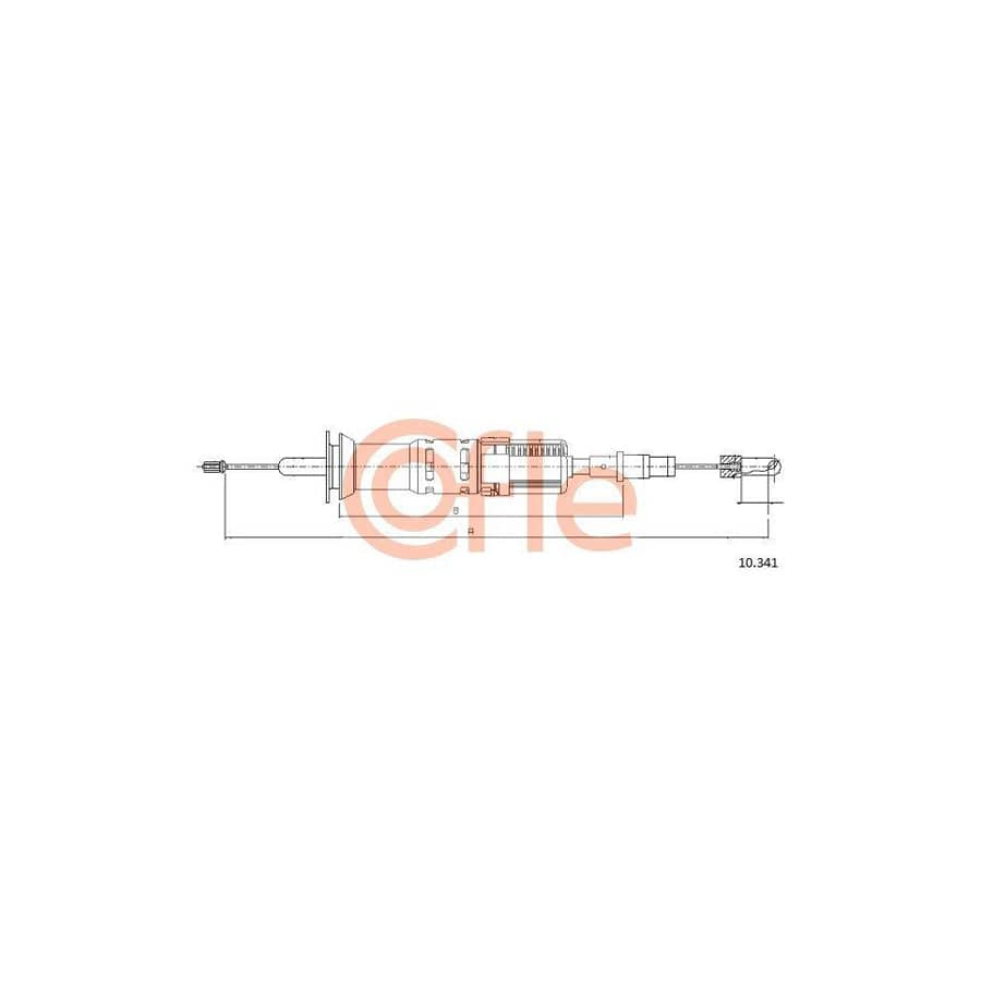 Cofle 92.10.341 Clutch Cable