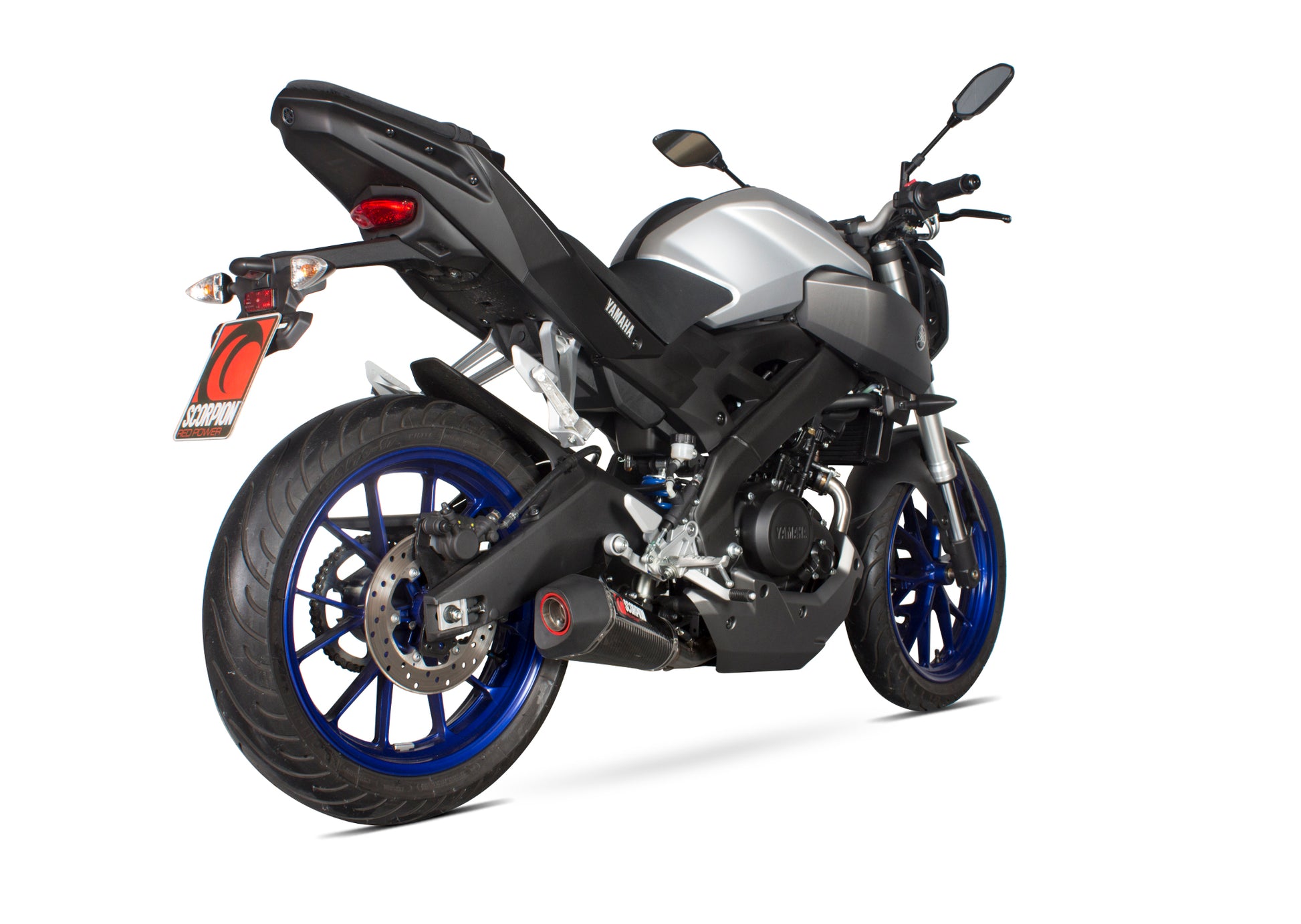 Scorpion RYA97SYSCEO Yamaha MT-125  Serket Taper Full System - Carbon Fibre Sleeve | ML Performance UK UK