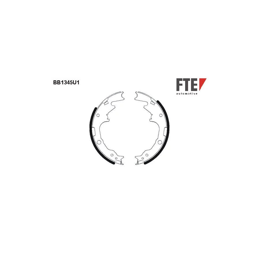 Fte BB1345U1 Brake Shoe Set | ML Performance UK Car Parts