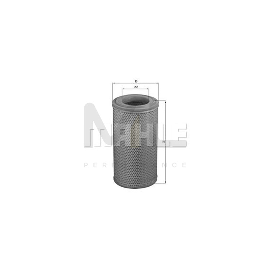 MAHLE ORIGINAL LX 1629 Air Filter for Filter Insert | ML Performance Car Parts