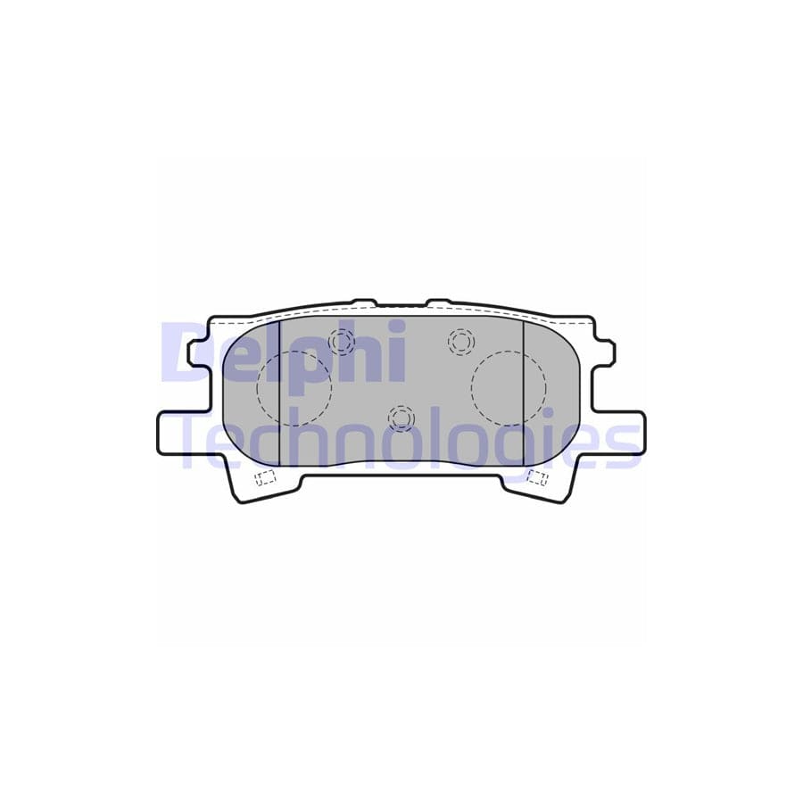 Delphi Lp1820 Brake Pad Set