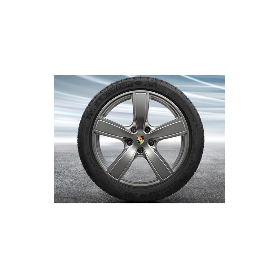 Genuine Porsche 20 Cayenne Sport Classic Alloy Wheels & Winter Tyres Original Porsche | ML Performance UK Car Parts