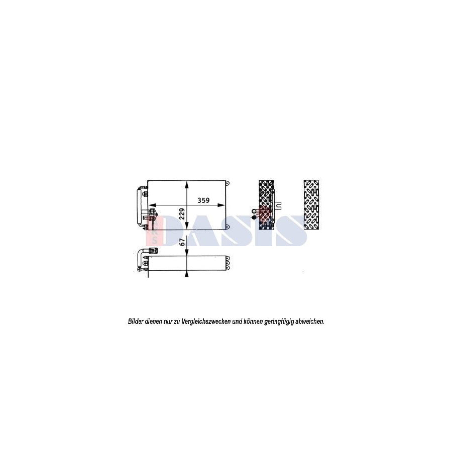 AKS Dasis 820325N Air Conditioning Evaporator | ML Performance UK