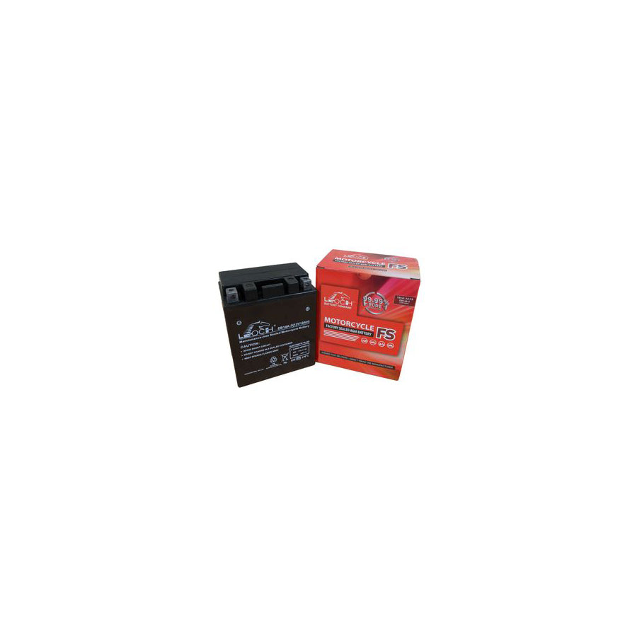 YB14L-A2 Leoch Powerstart AGM Motorcycle Battery EB14A-3 | ML Performance UK Car Parts