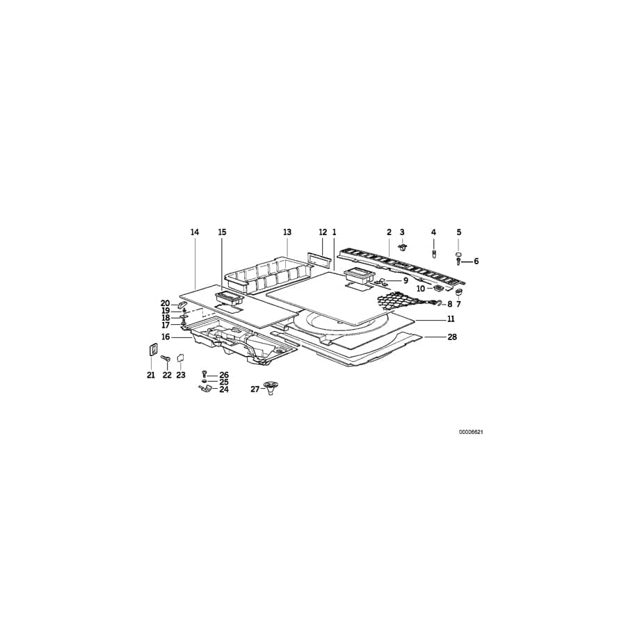 Genuine BMW 51478120947 E34 E61 Washer (Inc. 535xi, 523i & 518g) | ML Performance UK Car Parts