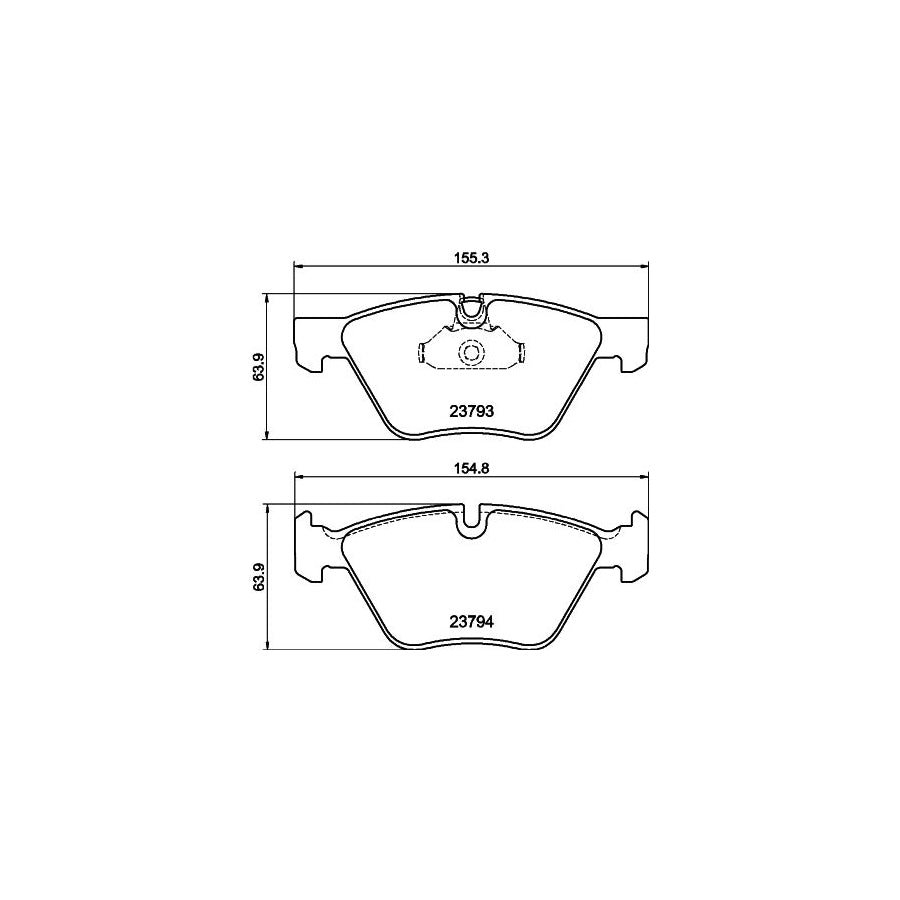 Hella 8FH 351 312-021 Heater Matrix