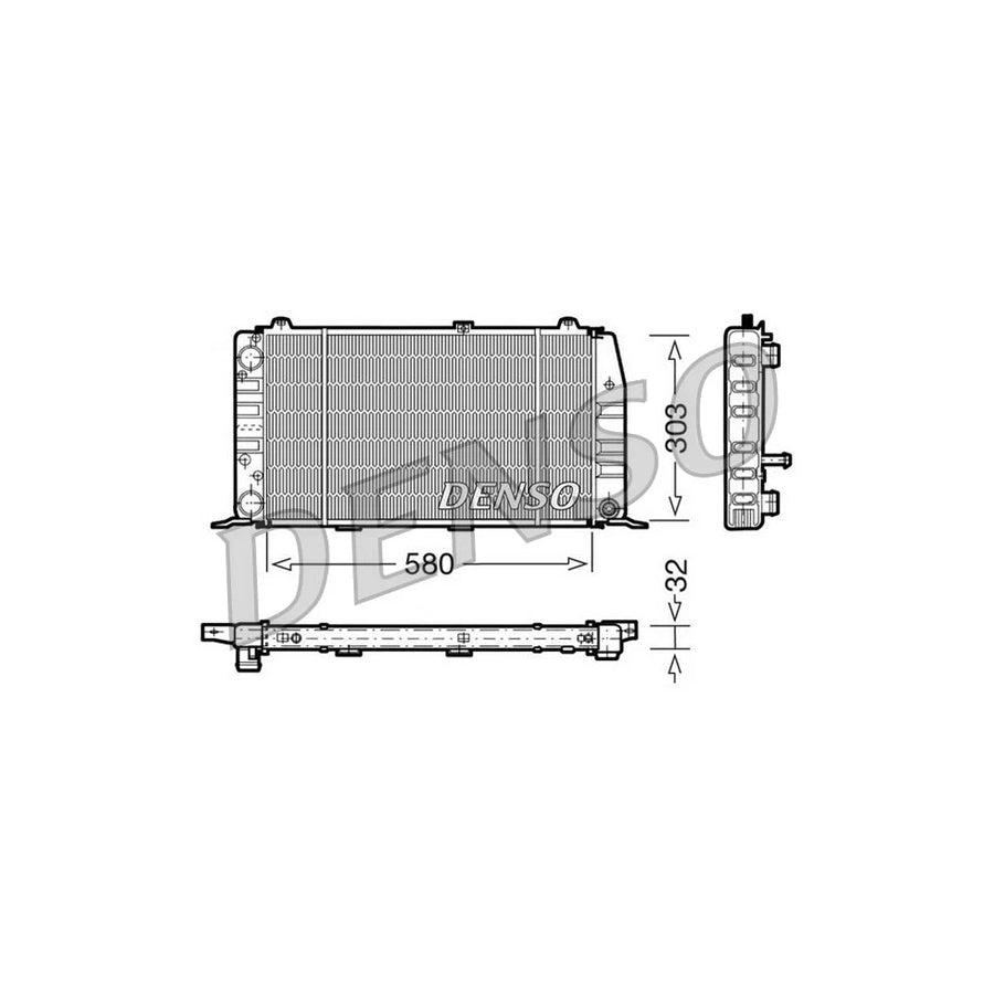 Denso DRM02010 Drm02010 Engine Radiator | ML Performance UK