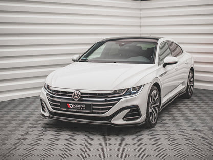 Maxton Design VW Arteon R-line Facelift (2020-) Front Splitter V.3