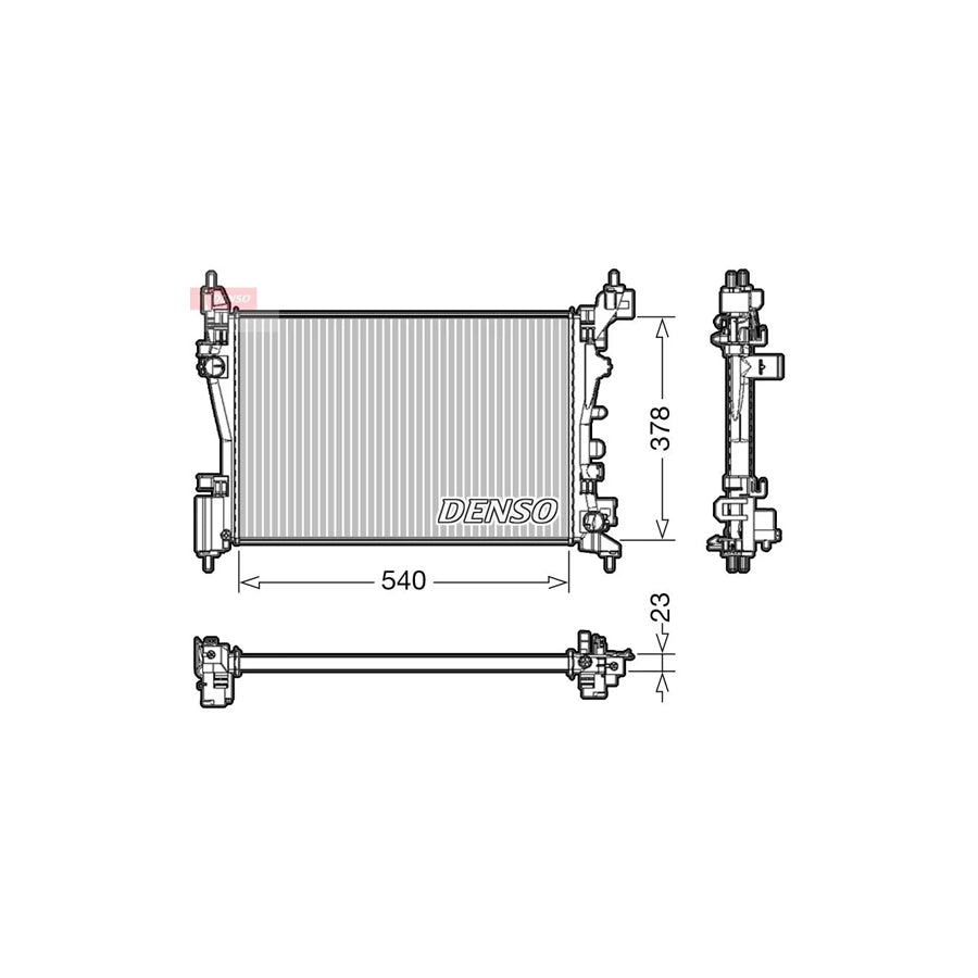 Denso DRM20046 Drm20046 Engine Radiator | ML Performance UK