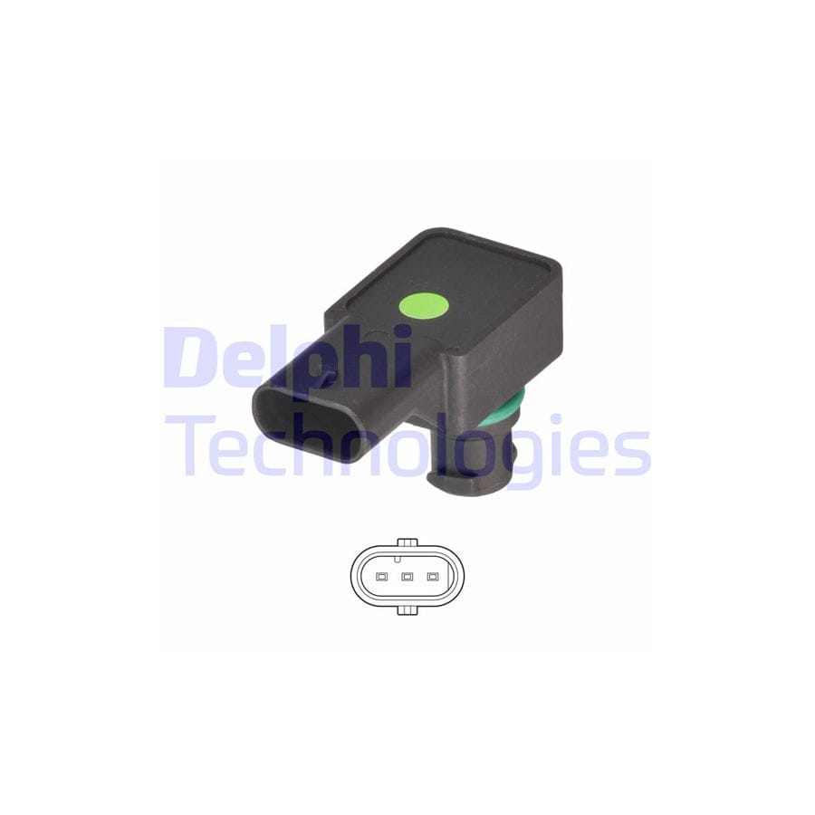 Delphi Ps20062-12B1 Sensor, Boost Pressure