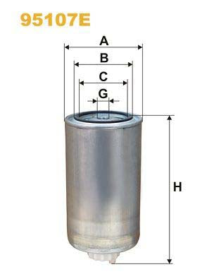 WIX Filters 95107E Fuel Filter