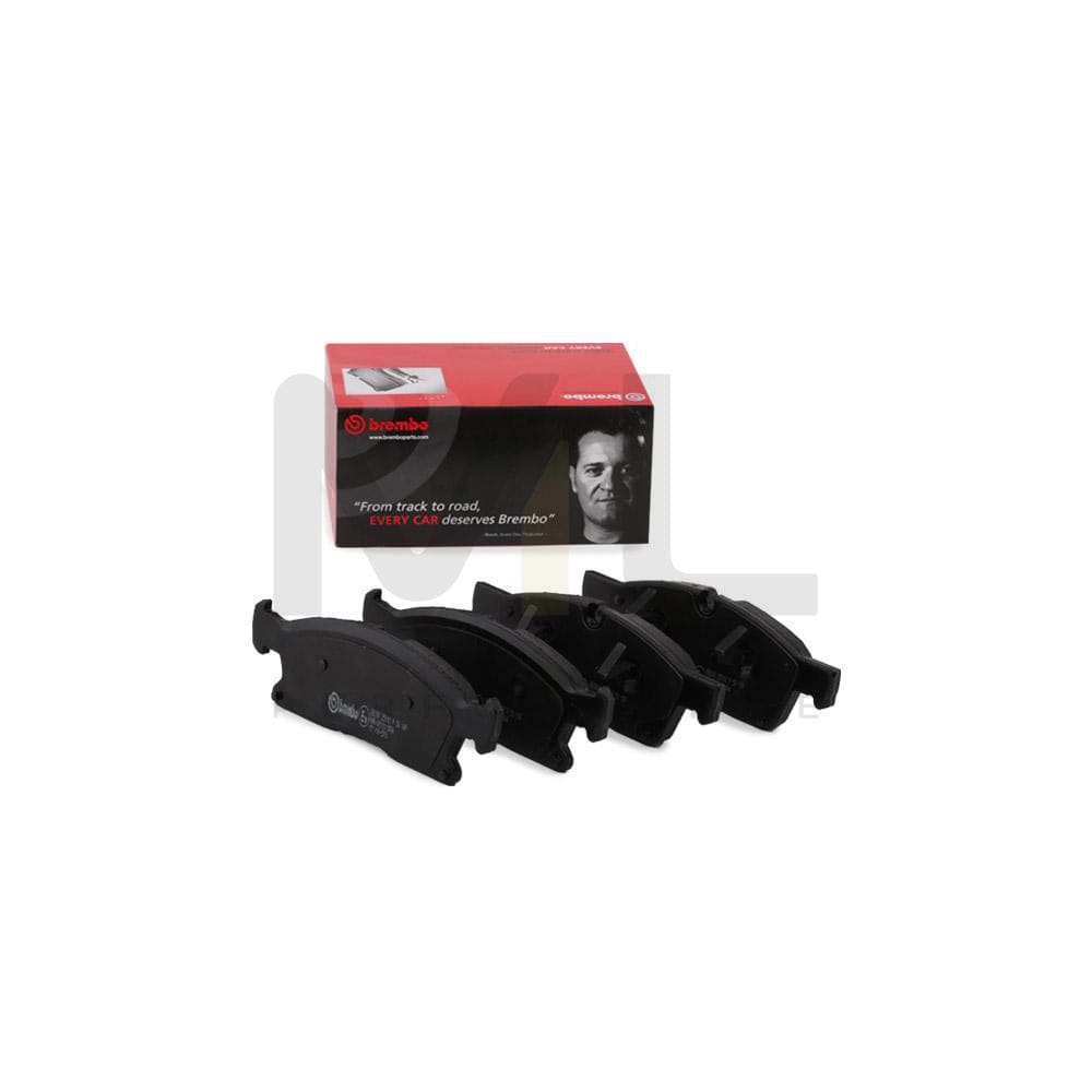 Brembo P 50 109 Brake Pad Set Prepared For Wear Indicator, With Piston Clip | ML Performance Car Parts