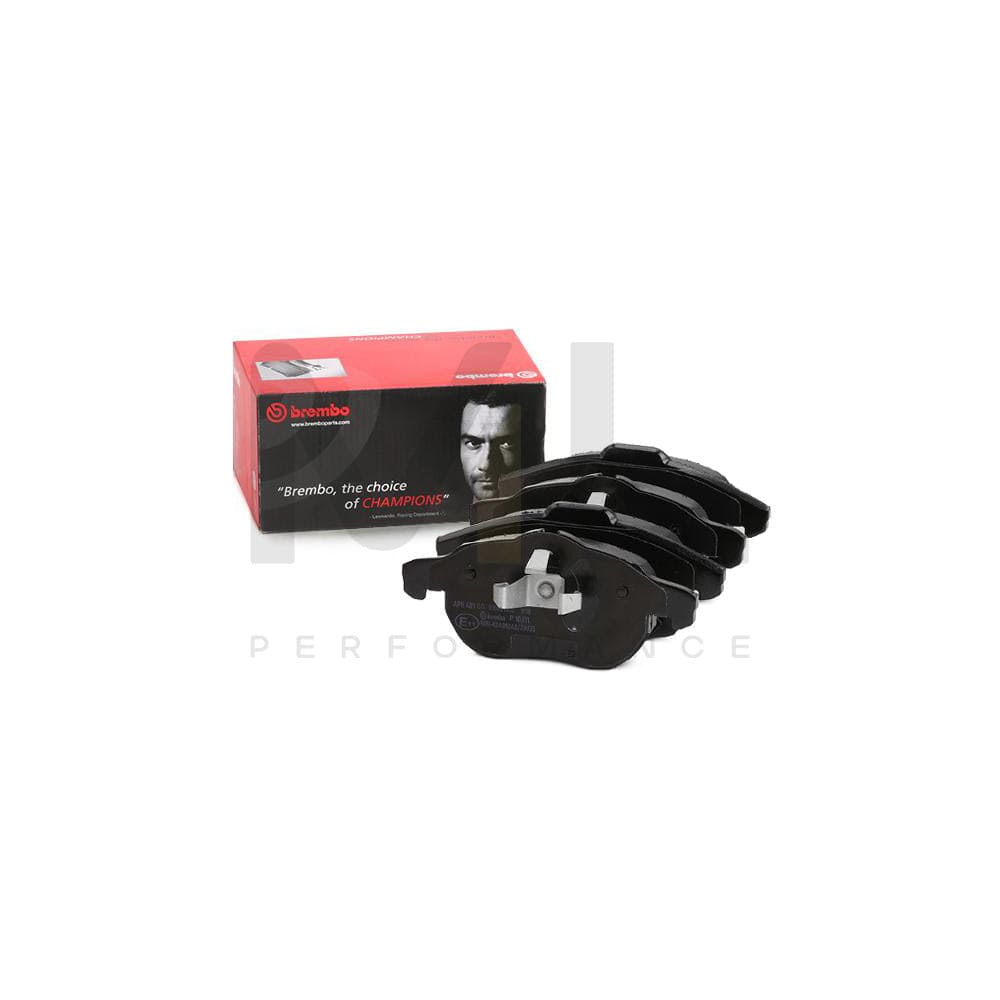 Brembo P 10 011 Brake Pad Set Directional Brake Pads, Prepared For Wear Indicator | ML Performance Car Parts