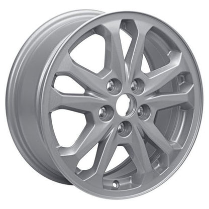 GENUINE FORD 2251788 x4 SET OF 4 TRANSIT CONNECT - TOURNEO CONNECT ALLOY WHEEL 16" 5 X 2-SPOKE DESIGN, SPARKLE SILVER, 2018 - 2021 | ML Performance UK