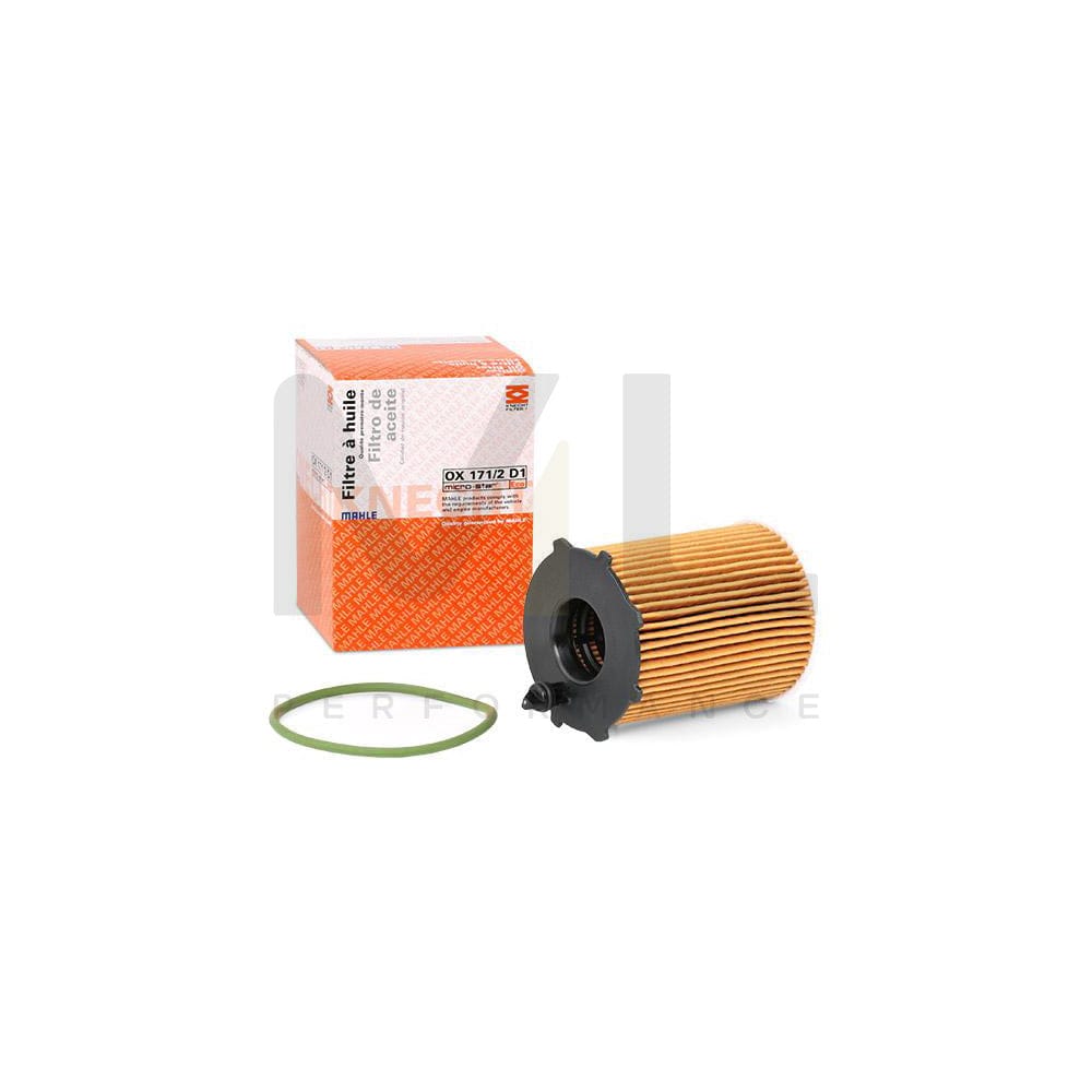 MAHLE ORIGINAL OX 171/2D1 Oil Filter with seal, Filter Insert | ML Performance Car Parts