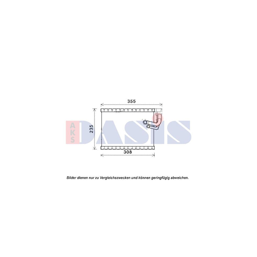 AKS Dasis 820333N Air Conditioning Evaporator | ML Performance UK